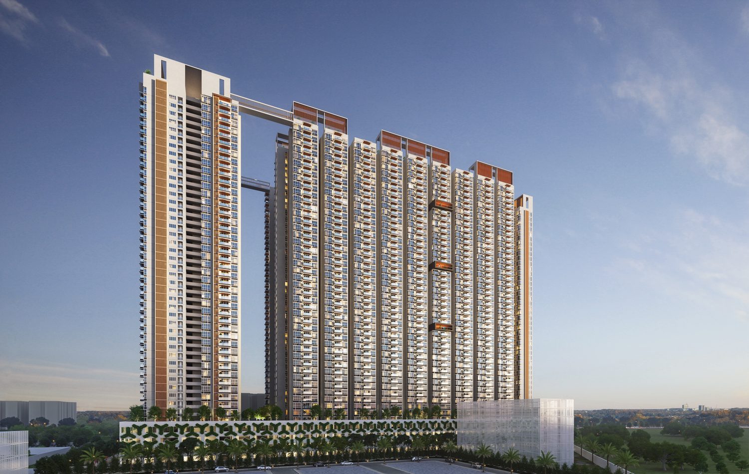 Urbanrise Sky Habitat 4 BHK luxury towers in Miyapur, Hyderabad